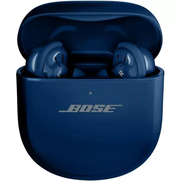 Bose QuietComfort Ultra Wireless Earbuds Noise Cancelling Earbuds Bluetooth Earbuds with Spatial Audio and WorldClass Noise Cancellation BlackLunar Blue