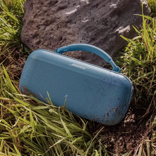 Bose SoundLink Max Portable Speaker Large Waterproof Bluetooth Speaker Up to 20 Hours of Battery Life USBC Builtin 35mm AUX Input Blue DuskBlue Dusk