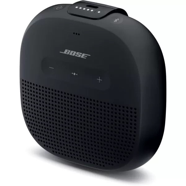 Bose SoundLink Micro Bluetooth Speaker Small Portable Waterproof Speaker with Microphone White SmokeBlack