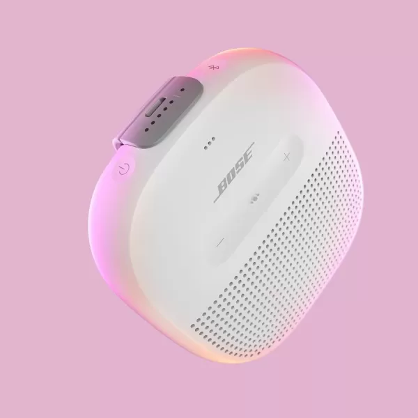 Bose SoundLink Micro Bluetooth Speaker Small Portable Waterproof Speaker with Microphone White SmokeWhite