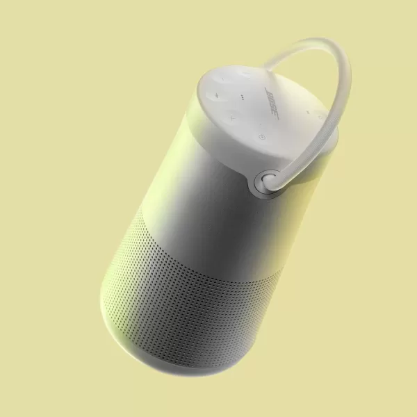 Bose SoundLink Revolve Series II Bluetooth Speaker Portable Speaker with Microphone Wireless Water Resistant Travel Speaker with 360 Degree Sound Long Lasting Battery and Handle BlackSilver