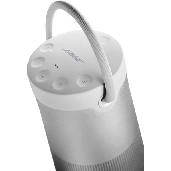 Bose SoundLink Revolve Series II Bluetooth Speaker Portable Speaker with Microphone Wireless Water Resistant Travel Speaker with 360 Degree Sound Long Lasting Battery and Handle BlackSilver