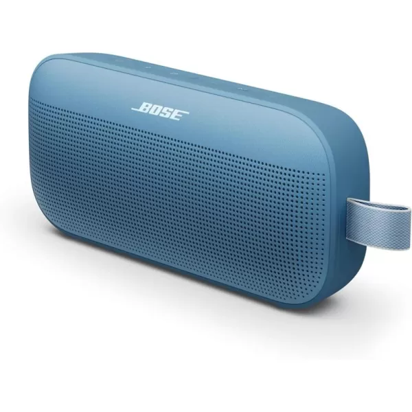 Bose New SoundLink Flex Portable Bluetooth Speaker 2nd Gen Portable Outdoor Speaker with HiFi Audio Up to 12 Hours Battery Life Waterproof and Dustproof SandstoneBlue Dusk