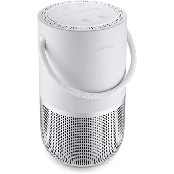 Bose Portable Smart Speaker  Wireless Bluetooth Speaker with Alexa Voice Control BuiltIn Water Resistant SilverLuxe Silver