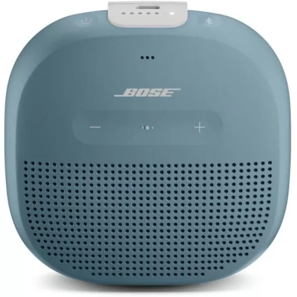 Bose SoundLink Micro Bluetooth Speaker Small Portable Waterproof Speaker with Microphone White SmokeBlue