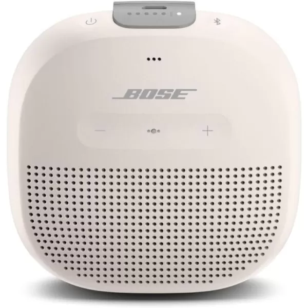 Bose SoundLink Micro Bluetooth Speaker Small Portable Waterproof Speaker with Microphone White SmokeWhite