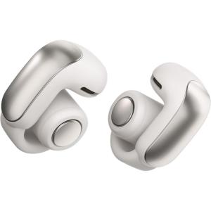 imageBose Ultra Open Earbuds Immersive Audio Open Ear Earbuds Clip on Earbuds for Comfort Running Earbuds with OpenAudio for Awareness Up to 48 Hours of Battery Life BlackWhite Smoke