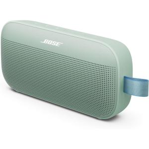 imageBose SoundLink Flex Portable Bluetooth Speaker 2nd Gen Portable Outdoor Speaker with HiFi Audio Up to 12 Hours Battery Life Waterproof and Dustproof Petal Pink  Limited Edition ColorAlpine Sage