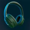 imageBose QuietComfort Bluetooth Headphones Wireless Headphones with Active Over Ear Noise Cancelling and Mic Deep Bass Up to 24 Hours of Playtime Twilight Blue  Limited Edition ColorCypress Green