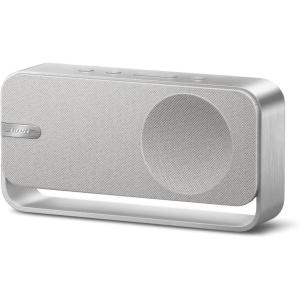 imageBose SoundLink Home Speaker Premium Portable and Wireless Bluetooth Bookshelf Speaker Up to 9 Hours Battery Life Light SilverLight Silver