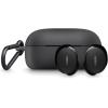 imageBose QuietComfort Earbuds Silicone Case Cover Protective Silicone Exterior with Aluminum Carabiner for Convenient Carrying White SmokeBlack