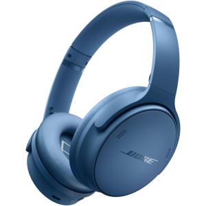 imageBose QuietComfort Bluetooth Headphones Wireless Headphones with Active Over Ear Noise Cancelling and Mic Deep Bass Up to 24 Hours of Playtime Petal Pink  Limited Edition ColorBlue Dusk