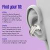 imageBose Ultra Open Bluetooth Earbuds True Wireless Earbuds with OpenAudio for Awareness Clip On Design for Comfort Immersive Audio Up to 48 Hrs of Playtime Midnight Violet  Limited Edition ColorDiamond 60th Anniversary Edition