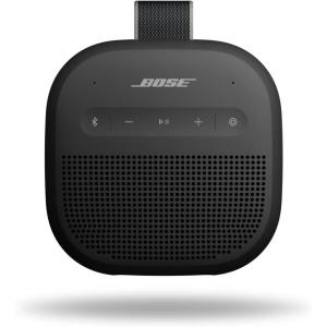 imageBose New SoundLink Micro Portable Bluetooth Speaker 2nd Gen Wireless Outdoor Speaker Up to 12 Hours Battery Life Waterproof and Dustproof Blue DuskBlack