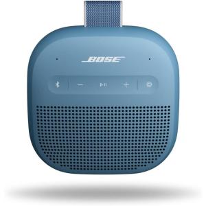 imageBose New SoundLink Micro Portable Bluetooth Speaker 2nd Gen Wireless Outdoor Speaker Up to 12 Hours Battery Life Waterproof and Dustproof Blue DuskBlue Dusk