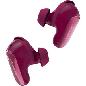 imageBose New QuietComfort Ultra Bluetooth Earbuds 2nd Gen Wireless Noise Cancelling Earbuds Up to 6 Hours Battery IPX4 Rating Immersive Audio Deep Bass Desert Gold  Limited Edition ColorDeep Plum