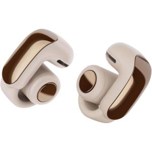 imageBose Ultra Open Bluetooth Earbuds True Wireless Earbuds with OpenAudio for Awareness Clip On Design for Comfort Immersive Audio Up to 48 Hrs of Playtime Desert Gold  Limited Edition ColorDriftwood Sand