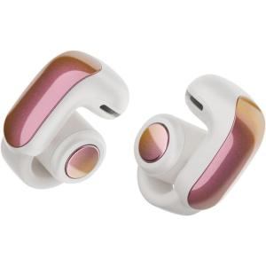 imageBose Ultra Open Bluetooth Earbuds True Wireless Earbuds with OpenAudio for Awareness Clip On Design for Comfort Immersive Audio Up to 48 Hrs of Playtime Desert Gold  Limited Edition ColorSunset Iridescent