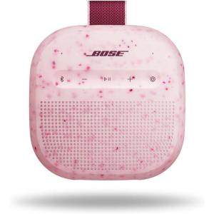 image:imageBose SoundLink Micro Portable Bluetooth Speaker 2nd Gen Wireless Outdoor Speaker Up to 12 Hours Battery Life Waterproof and Dustproof Sunset Peach  Limited Edition ColorPetal Pink