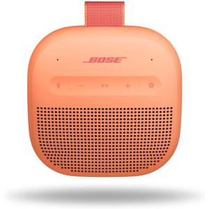 image:imageBose SoundLink Micro Portable Bluetooth Speaker 2nd Gen Wireless Outdoor Speaker Up to 12 Hours Battery Life Waterproof and Dustproof Sunset Peach  Limited Edition ColorSunset Peach