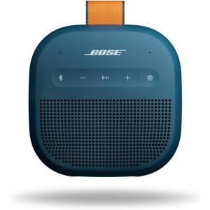 image:imageBose SoundLink Micro Portable Bluetooth Speaker 2nd Gen Wireless Outdoor Speaker Up to 12 Hours Battery Life Waterproof and Dustproof Sunset Peach  Limited Edition ColorTwilight Blue