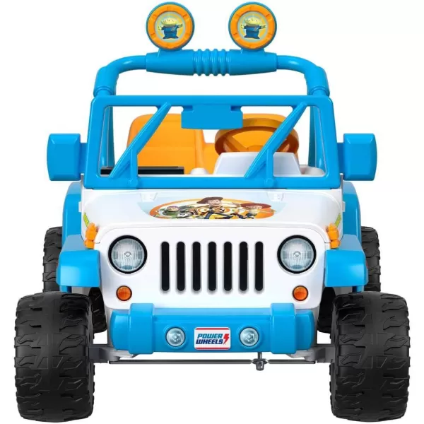 Power Wheels Disney Pixar Toy Story Jeep Wrangler 12V batterypowered rideon vehicle for preschool kids ages 37 years Amazon ExlclusiveToy Story 4