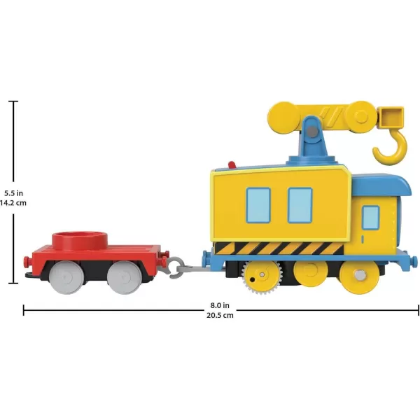 Thomas  Friends Motorized Toy Train Percy BatteryPowered Engine with Tender for Preschool Pretend Play Ages 3 YearsCrane