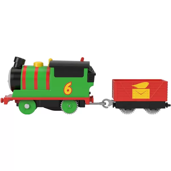 Thomas  Friends Motorized Toy Train Percy BatteryPowered Engine with Tender for Preschool Pretend Play Ages 3 YearsPercy