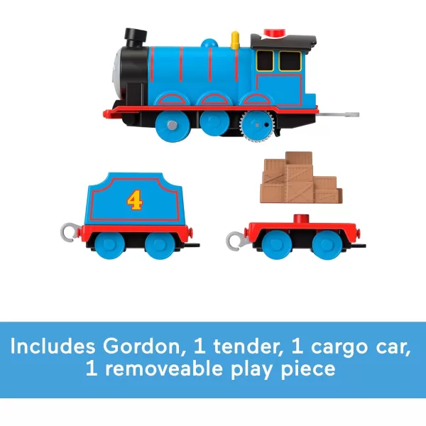 Thomas  Friends Motorized Toy Train Talking Gordon BatteryPowered Engine with Sounds  Phrases for Preschool Kids 3 YearsGordon