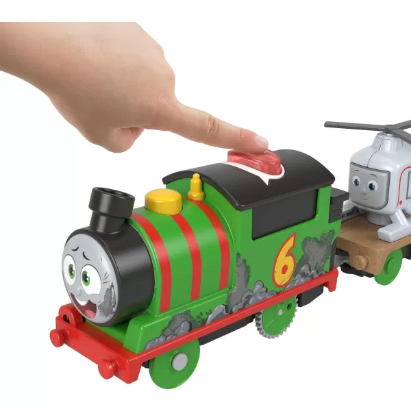 Thomas  Friends Motorized Toy Train Talking Gordon BatteryPowered Engine with Sounds  Phrases for Preschool Kids 3 YearsPercy