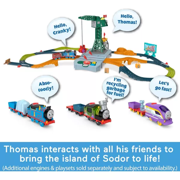 Thomas  Friends Motorized Toy Train Talking Gordon BatteryPowered Engine with Sounds  Phrases for Preschool Kids 3 YearsThomas