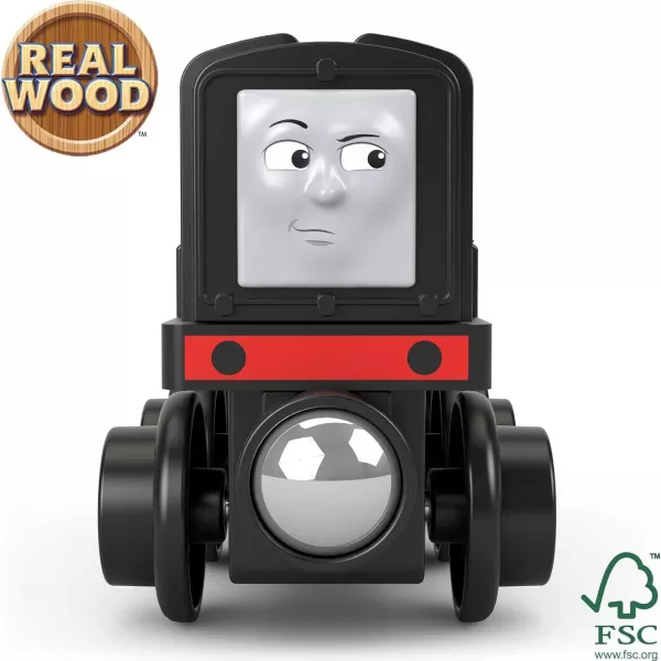 Thomas  Friends Wooden Railway Toy Train Diesel PushAlong Wood Engine for Toddlers  Preschool Kids Ages 2 YearsWood Vehicle