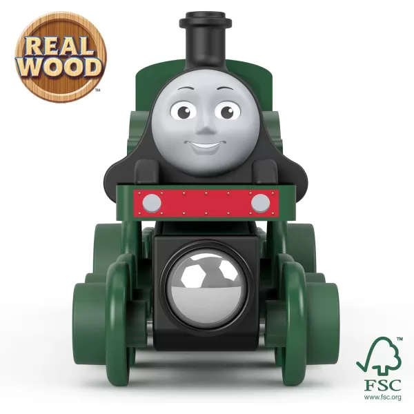 Thomas  Friends Wooden Railway Toy Train Henry PushAlong Wood Engine  Coal Car for Toddlers  Preschool Kids Ages 2 Years Amazon ExclusiveEmily