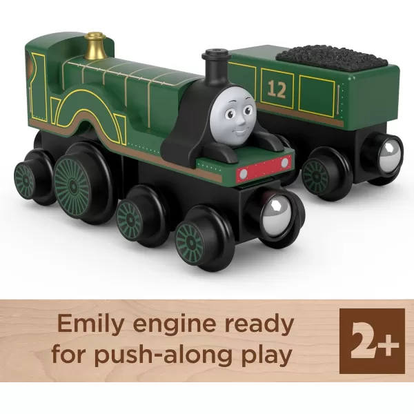 Thomas  Friends Wooden Railway Toy Train Henry PushAlong Wood Engine  Coal Car for Toddlers  Preschool Kids Ages 2 Years Amazon ExclusiveEmily