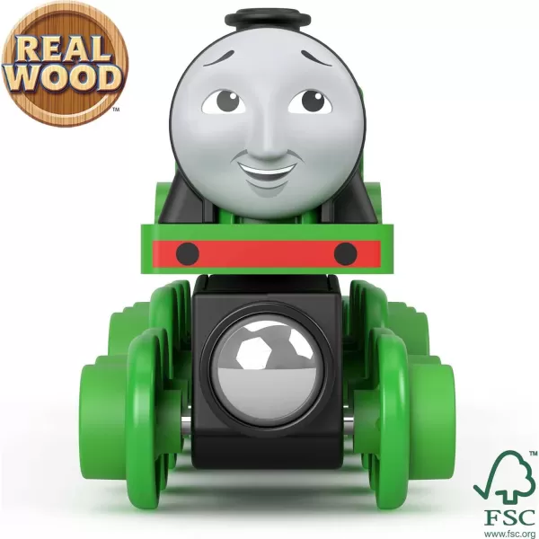 Thomas  Friends Wooden Railway Toy Train Henry PushAlong Wood Engine  Coal Car for Toddlers  Preschool Kids Ages 2 Years Amazon ExclusiveHenry