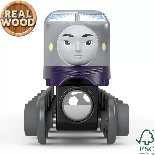 Thomas  Friends Wooden Railway Toy Train Henry PushAlong Wood Engine  Coal Car for Toddlers  Preschool Kids Ages 2 Years Amazon ExclusiveKenji