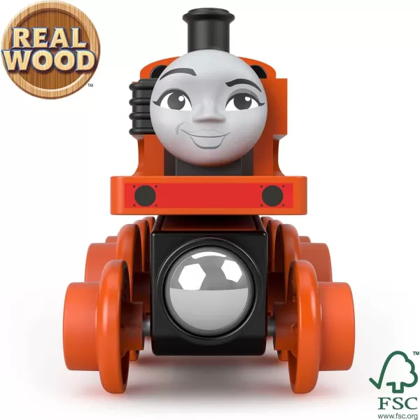 Thomas  Friends Wooden Railway Toy Train Henry PushAlong Wood Engine  Coal Car for Toddlers  Preschool Kids Ages 2 Years Amazon ExclusiveNia