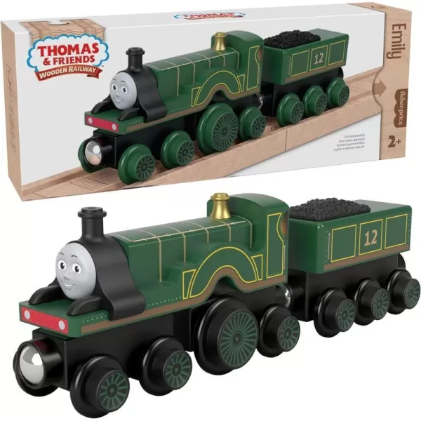 Thomas  Friends Wooden Railway Toy Train Henry PushAlong Wood Engine  Coal Car for Toddlers  Preschool Kids Ages 2 Years Amazon ExclusiveEmily