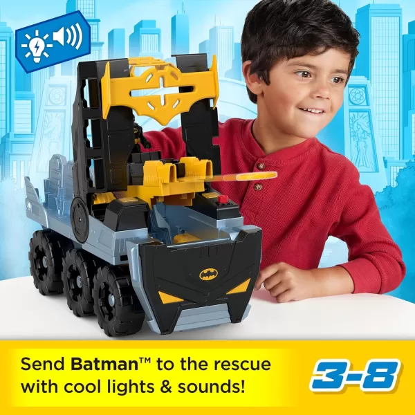 FisherPrice Imaginext DC Super Friends Batman Toy Transforming BatTank with Lights Sounds ampamp Figure for Pretend Play Kids Ages 3 Years