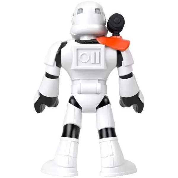 FisherPrice Imaginext Star Wars Toy The Mandalorian XXL Figure 16 Inch Tall Poseable Character with Launcher for Kids Ages 3 YearsStorm Trooper XXL