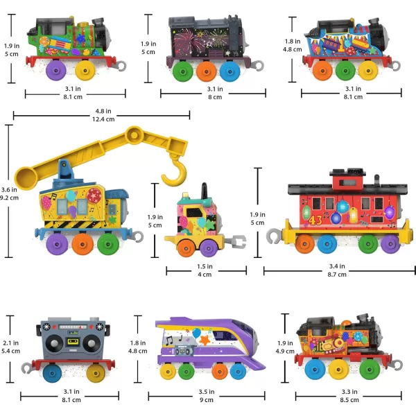 Thomas ampamp Friends Toy Trains Toy Set Thomas 7 Days of Surprises 10Piece Diecast Vehicles with Cargo for Kids Ages 3 Years Amazon Exclusive