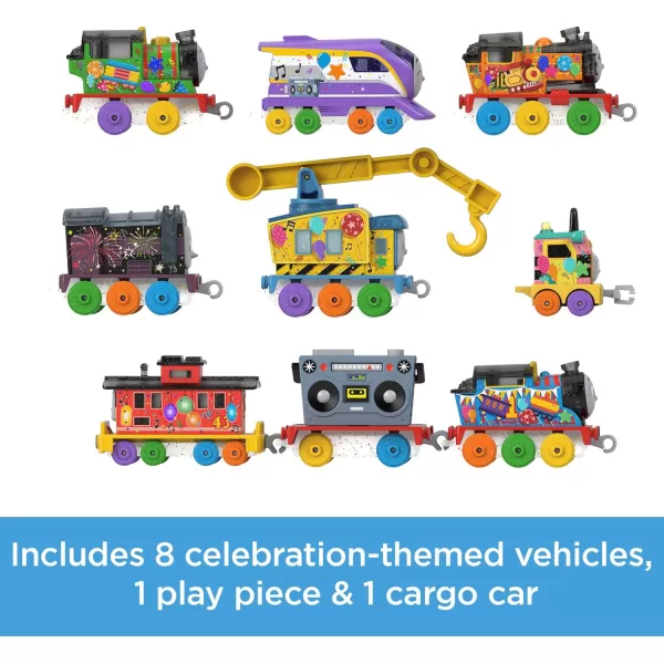 Thomas ampamp Friends Toy Trains Toy Set Thomas 7 Days of Surprises 10Piece Diecast Vehicles with Cargo for Kids Ages 3 Years Amazon Exclusive