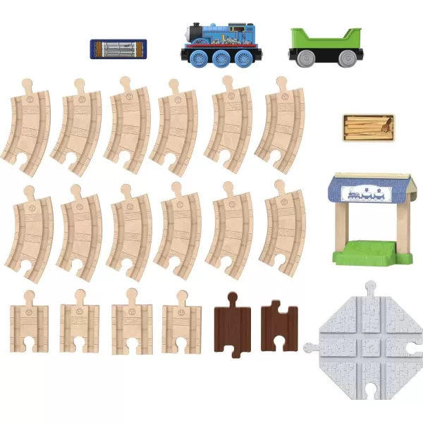 Thomas ampamp Friends Wooden Railway Toy Train Set Figure 8 Track Pack with Thomas Wood Engine for Preschool Kids Ages 3 Years Amazon Exclusive