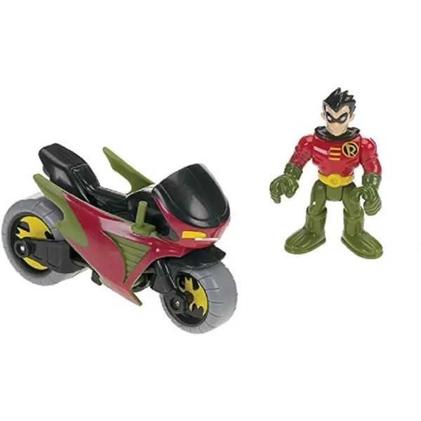 DC Super Friends FisherPrice Imaginext DC Super Friends Batmobile amp CycleDC Super Friends FisherPrice Imaginext DC Super Friends Batmobile amp Cycle