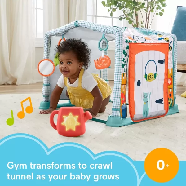 FisherPrice Baby Playmat 3In1 Crawl amp Play Activity Gym With 5 Baby Toys For Newborn To Toddler Sensory amp Fine Motor PlayFisherPrice Baby Playmat 3In1 Crawl amp Play Activity Gym With 5 Baby Toys For Newborn To Toddler Sensory amp Fine Motor Play