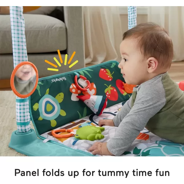 FisherPrice Baby Playmat 3In1 Crawl amp Play Activity Gym With 5 Baby Toys For Newborn To Toddler Sensory amp Fine Motor PlayFisherPrice Baby Playmat 3In1 Crawl amp Play Activity Gym With 5 Baby Toys For Newborn To Toddler Sensory amp Fine Motor Play