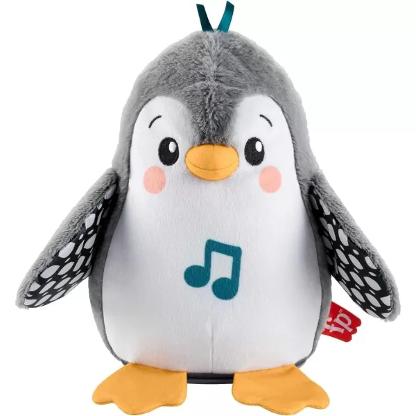 FisherPrice Baby Plush Baby Toy Flap amp Wobble Penguin with Music and Motion For Tummy Time To SitAt Sensory PlayFisherPrice Baby Plush Baby Toy Flap amp Wobble Penguin with Music and Motion For Tummy Time To SitAt Sensory Play