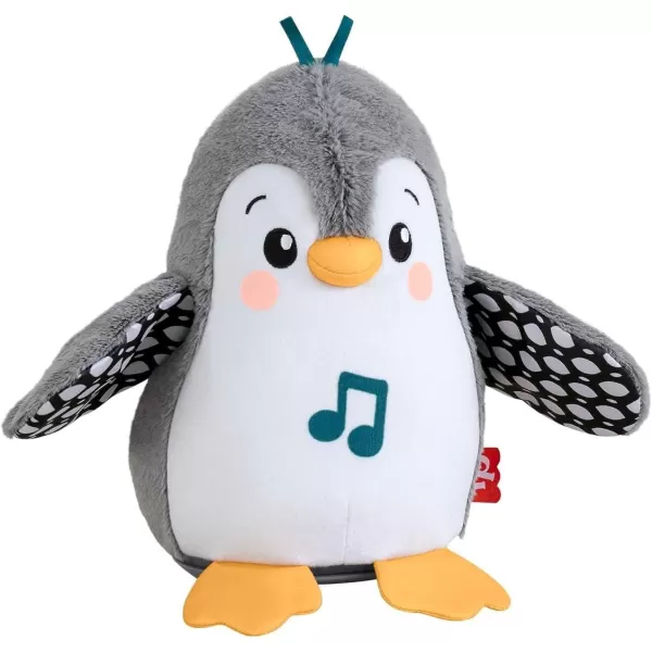 FisherPrice Baby Plush Baby Toy Flap amp Wobble Penguin with Music and Motion For Tummy Time To SitAt Sensory PlayFisherPrice Baby Plush Baby Toy Flap amp Wobble Penguin with Music and Motion For Tummy Time To SitAt Sensory Play