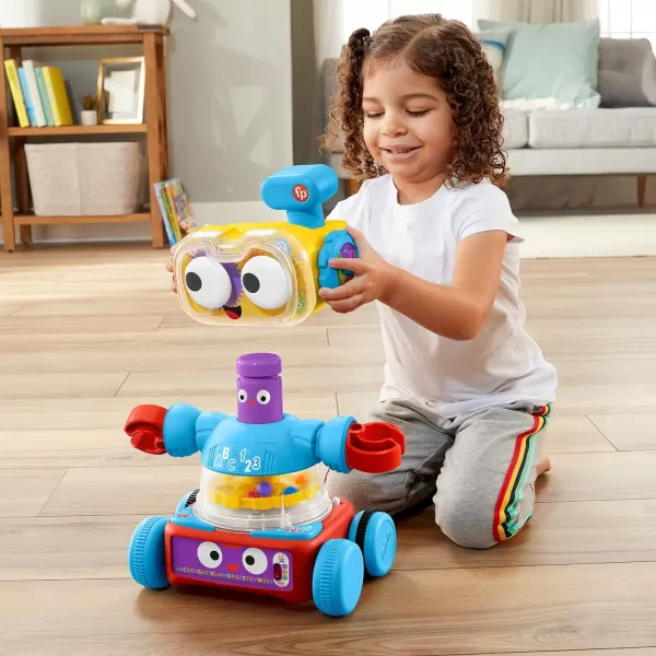 FisherPrice Baby Toddler amp Preschool Toy 4In1 Learning Bot With Music Lights amp Smart Stages Content For Ages 6 MonthsFisherPrice Baby Toddler amp Preschool Toy 4In1 Learning Bot With Music Lights amp Smart Stages Content For Ages 6 Months