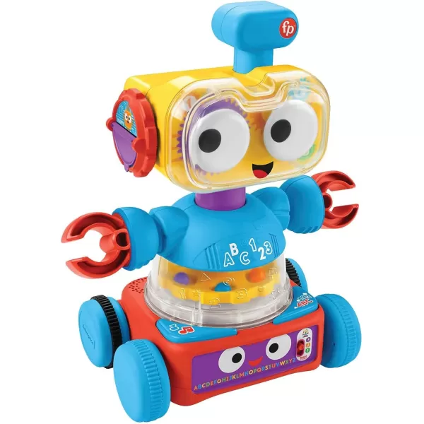 FisherPrice Baby Toddler amp Preschool Toy 4In1 Learning Bot With Music Lights amp Smart Stages Content For Ages 6 MonthsFisherPrice Baby Toddler amp Preschool Toy 4In1 Learning Bot With Music Lights amp Smart Stages Content For Ages 6 Months